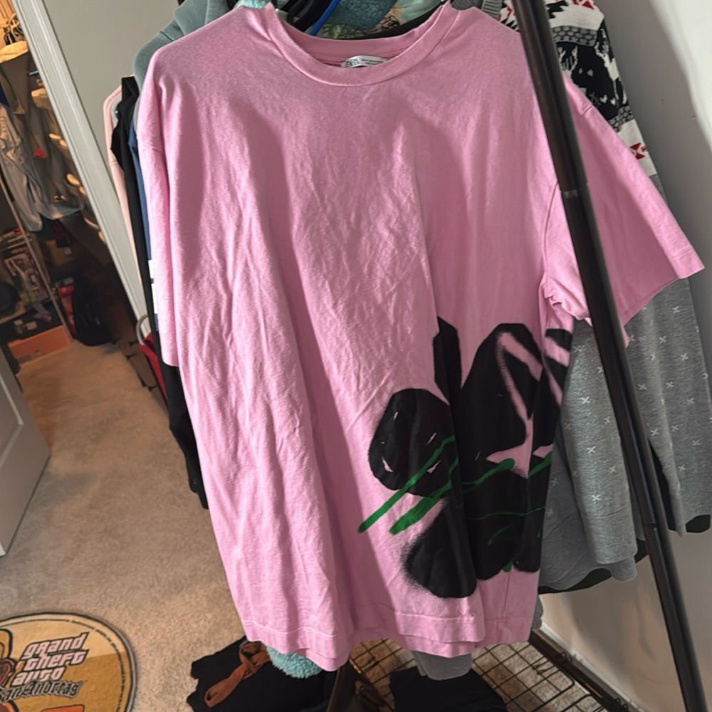 Zara pink shirt